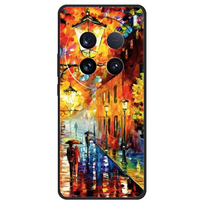 For Vivo X100 Ultra Case Soft Silicone Owl Cat Fashion Back Cover For X100 Pro 5G Cases Printed Lovely Shockproof X100 Ultra Pro