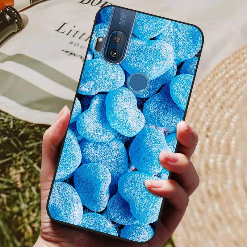 For Moto One Hyper Case Soft Silicone TPU Phone Case For Motorola Moto One Hyper Case Fundas Cover For Moto One Hyper Cover 6.5"