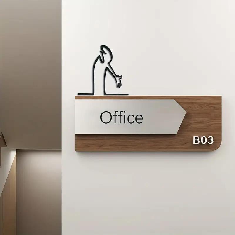 Minimalistisk La Linea Veggdekor - Abstrakt Strekkunstdekorasjon, Moderne Metallplakat For Stue