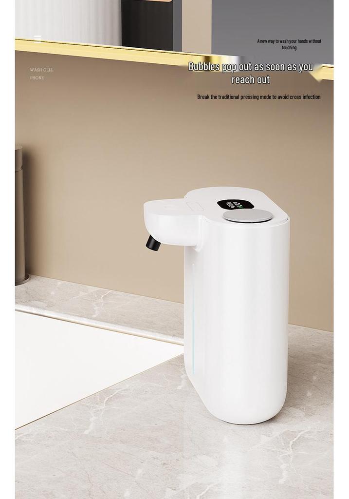 Popular P19 Wall-Mounted Smart Foam Soap Dispenser: Automatic Liquid & Hand Sanitizer Machine for Hotels & Homes