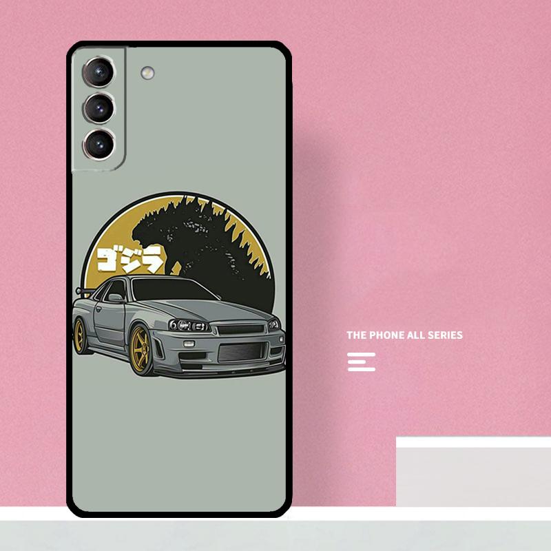 JDM Cars Phone Case For Samsung Galaxy S26 S25 S24 S20 S21 S22 S23 Ultra S10 Plus S25 FE Cover Coque