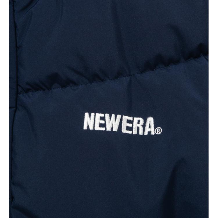 New Era Simple Solid Color Zipper Long Sleeve Down Jacket Men Outerwear 13944752