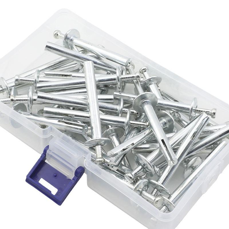 White Zinc-Plated American Core Expansion Nail Set for Hammer Use