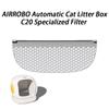 AIRROBO Automatische Kattenbak C20 Gespecialiseerd Filter Kattenbakvulling voor Kleine Deeltjes Speciaal Fijn Filterdoek Huisdier Accessoires