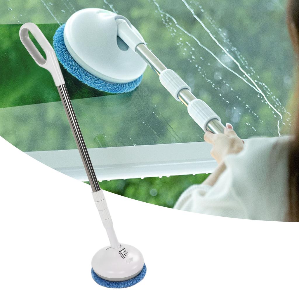 Cordless Electric   Scrubber 8.5W 5V 2A USB Charging Waterproof Retractable Electric Window Cleaning Brush for Car