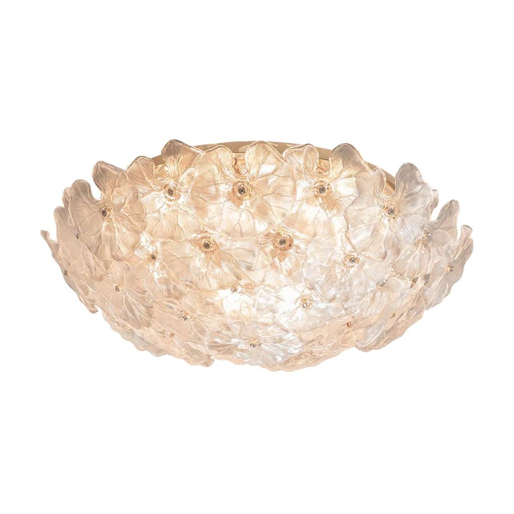 Lampa do hlavní ložnice Plnospektrální Sklo lotosový list Designový styl Internetově proslulé Restaurace Stropní světlo