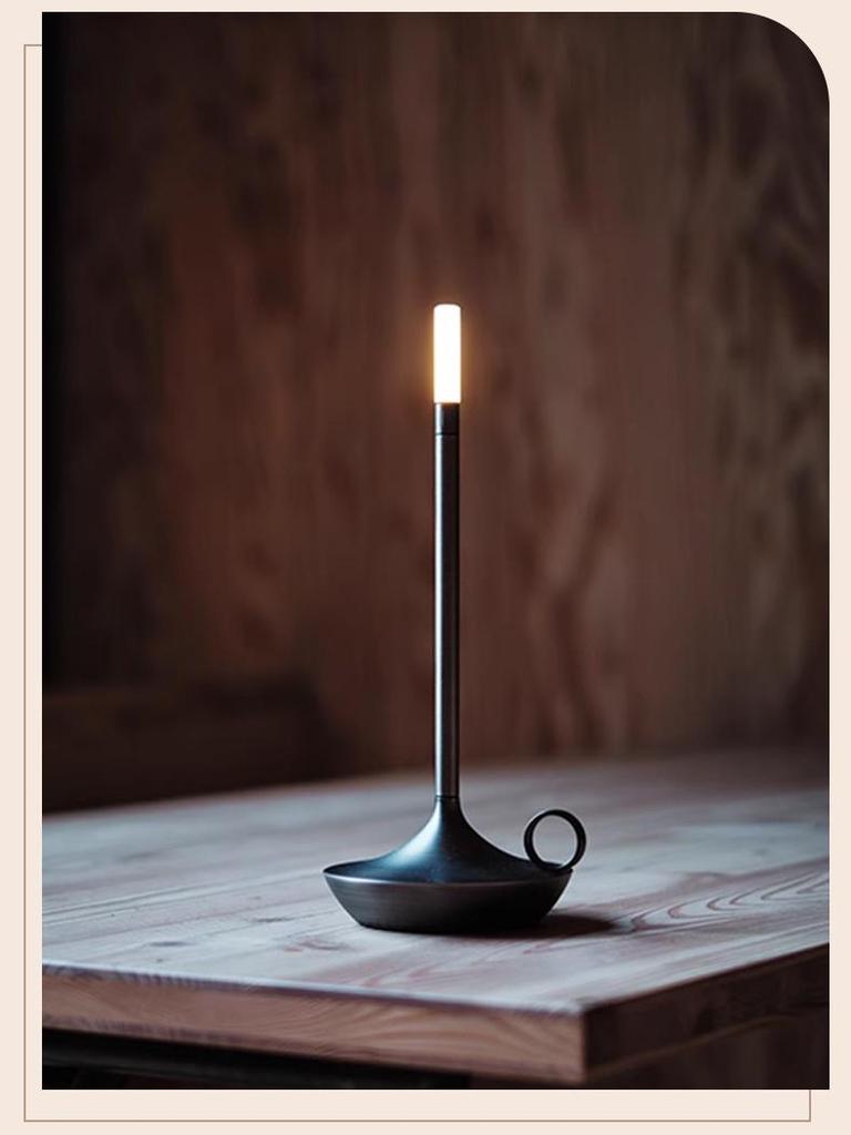 Nordic Aladdin's Lamp Touch Table Light – USB Rechargeable for Bar, Pub, Outdoor, or Camping Atmosphere