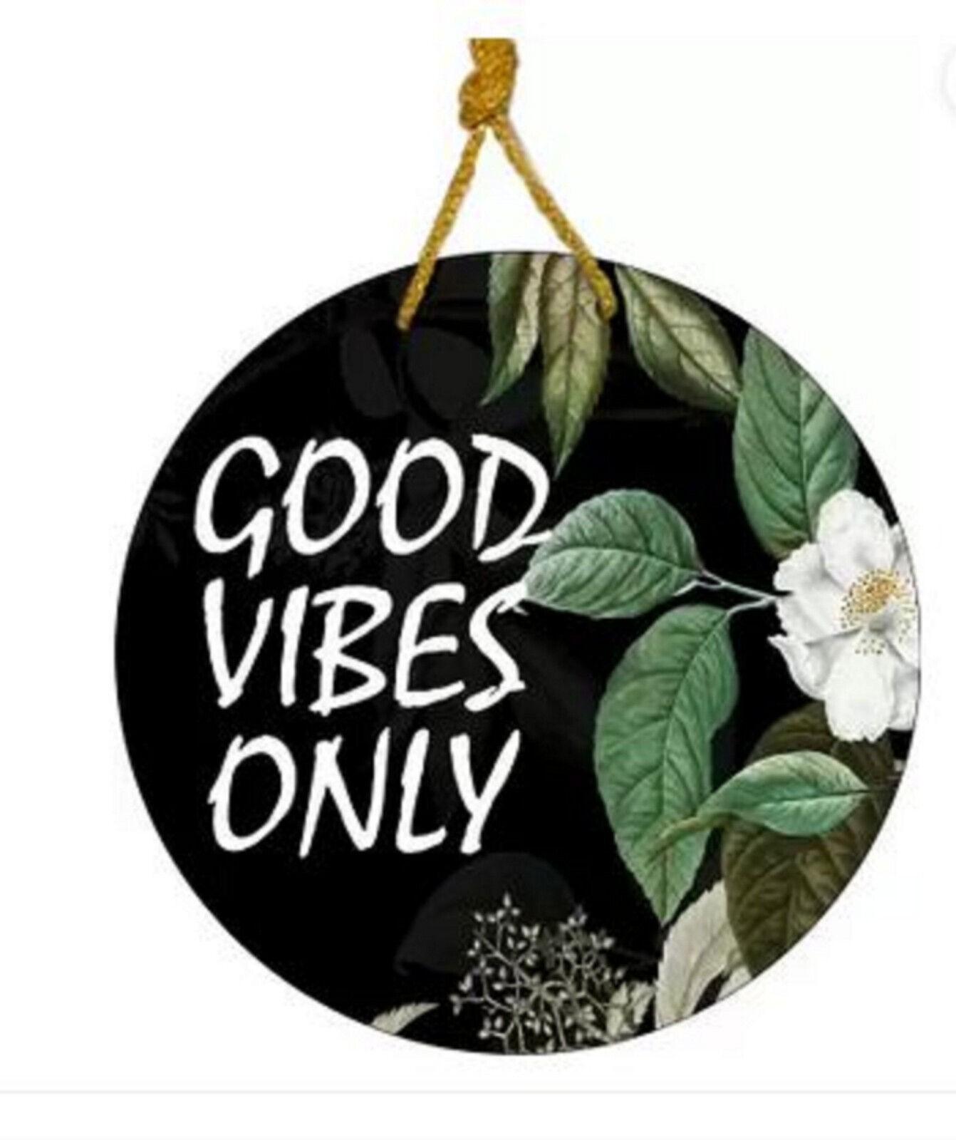 @ Good Vibes Front Door Decorations Hanging For Welcome Zr-1569-60%Off