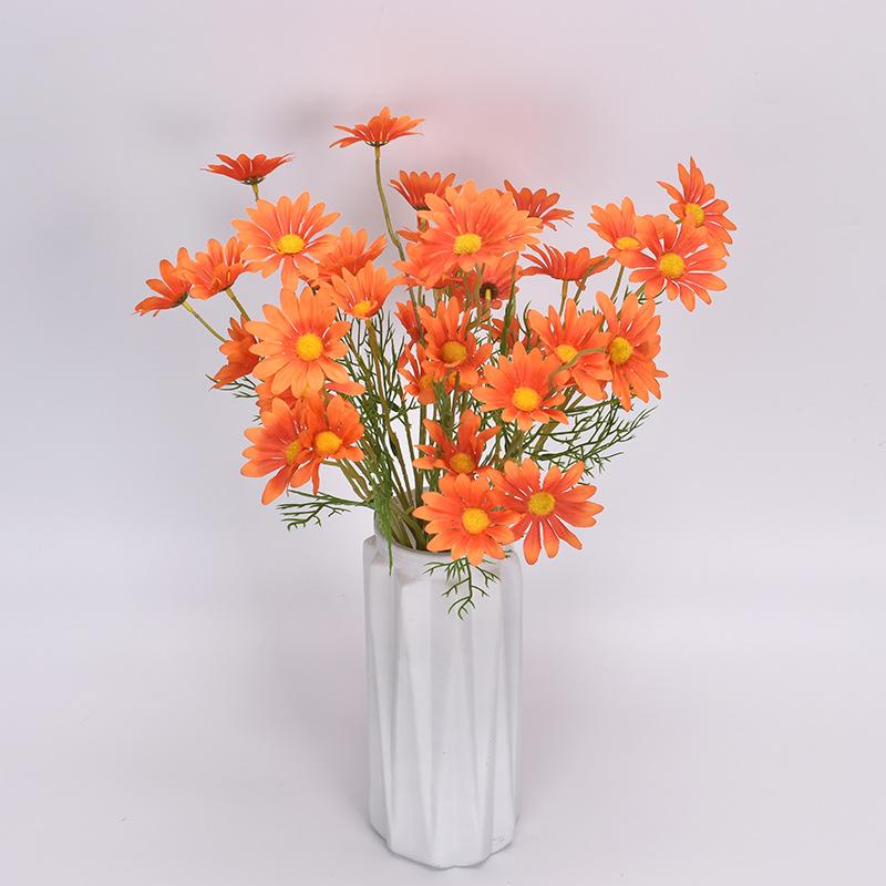 Artificial Daisy Flowers Home Decor Accessories Fake Flowers Living Room Party Wedding Decoration Ouquet Mothers Day Gift