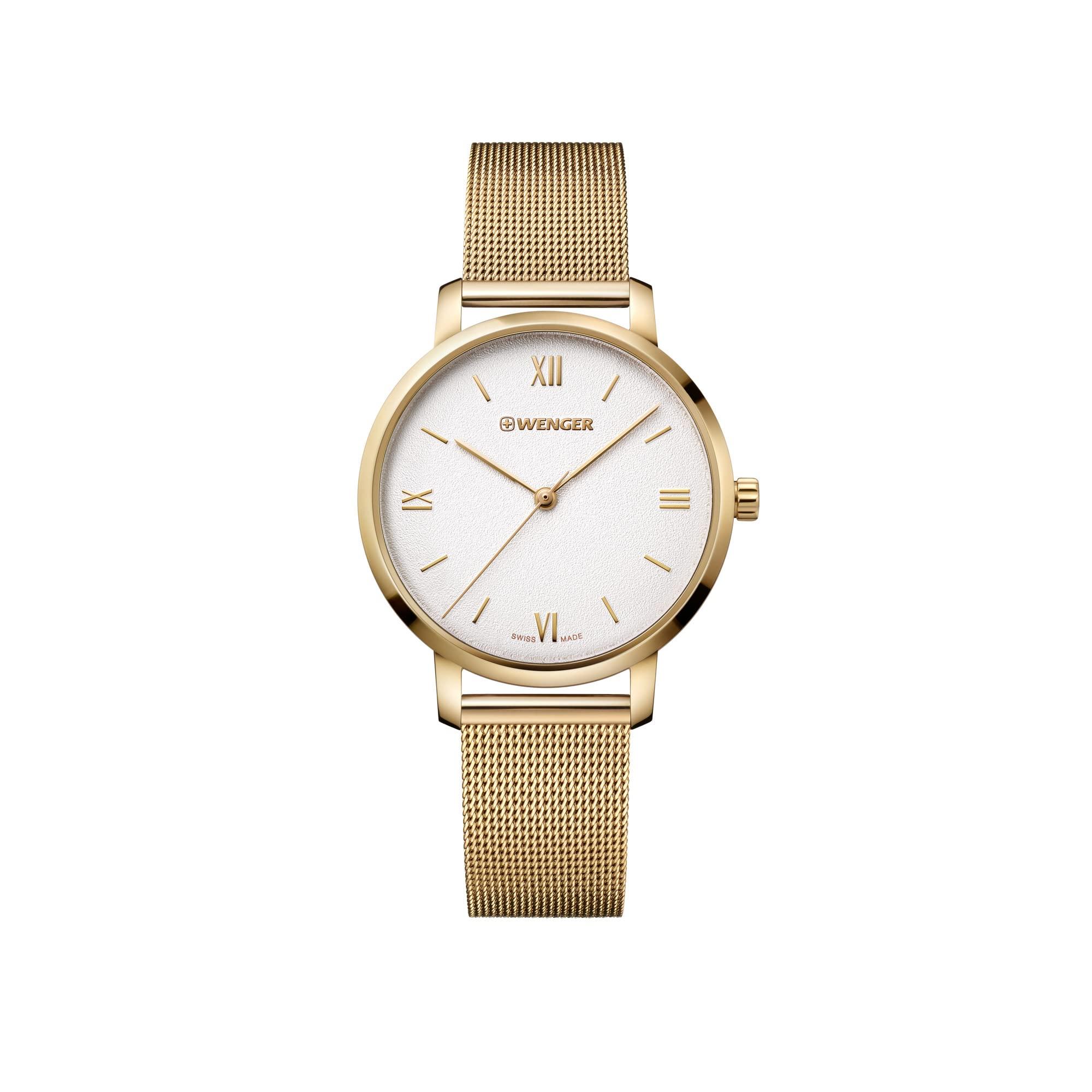 

WENGER Wristwatch METROPORITAN DONNISSIMA Gift Quartz 01.1731.107 []