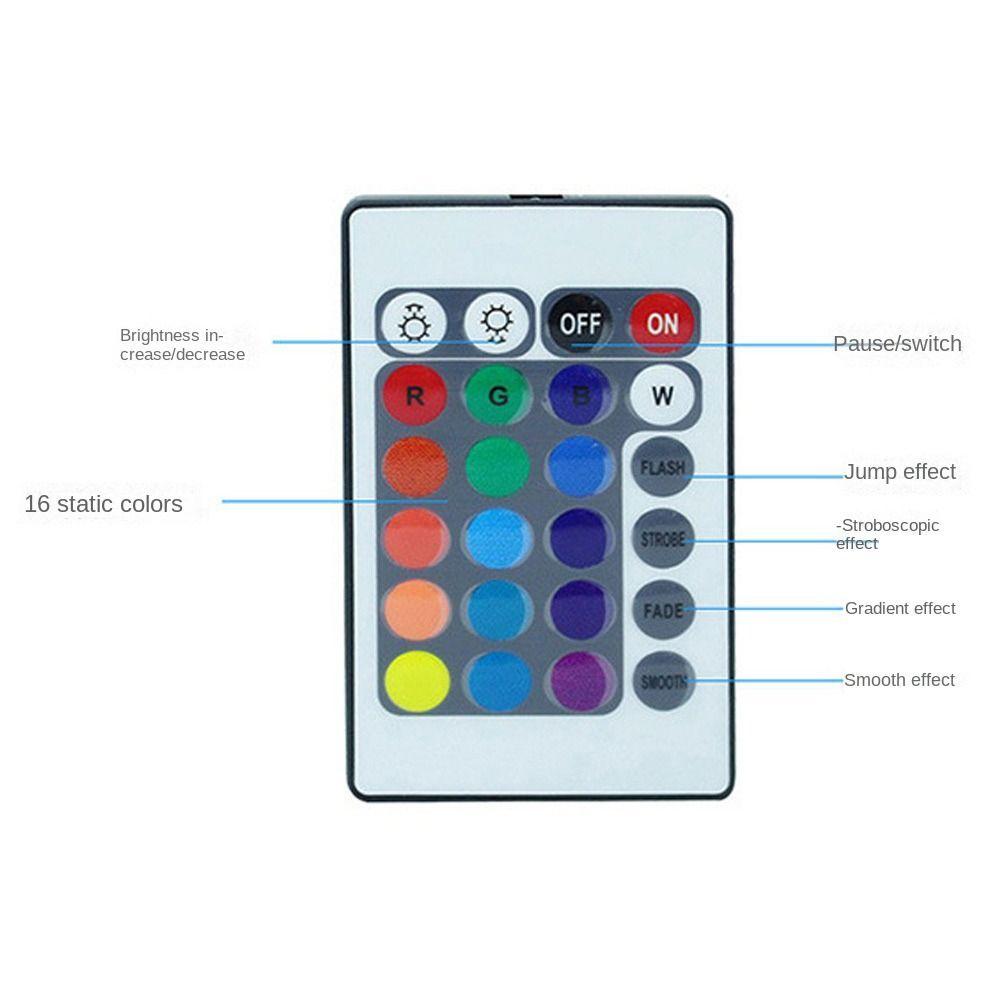 Female Plug to 4Pin Connector LED Light Strip Adaptor RGB Controller  Adaptor Mini RGB Controller