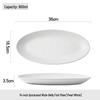 Nordic Ceramic Oval Serving Platter