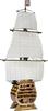 Woody Joe 1/160 British Royal Navy Victory Cut Model (with Sails) Wooden Model Unpainted Assembly Kit