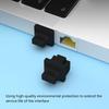 RJ45 Connector Cap Silicone Port Sealer Prevent Dust Damage Universally Computer Accessory