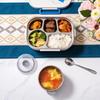 Lock&Lock 316L Stainless Steel Insulated 5-Compartment Lunch Box