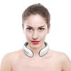 Aparat de Masaj Electric cu Impulsuri pentru Vertebrele Cervicale Gât Umeri Ameliorarea Durerii Instrument de Fizioterapie Alb