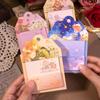 Little Prince Theme Creative Convenience Sticker, Tearable Sticker, Pink Fairy Tale Style Student Office Memo
