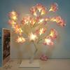 LED Maple Leaf Tree Lamp with Voice Remote - Creative USB Night Light for Room Decor & Gifts