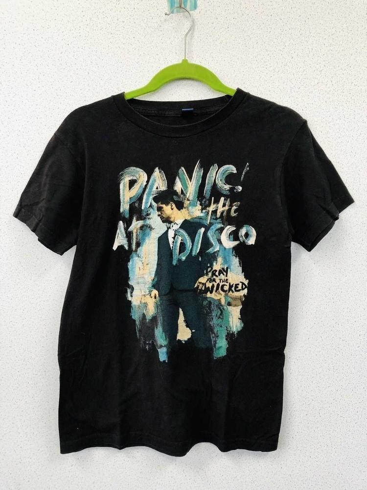 Vintage Tultex Panic At The Disco T-shirt All Size S to 5XL IL972 Unisex T-Shirt S