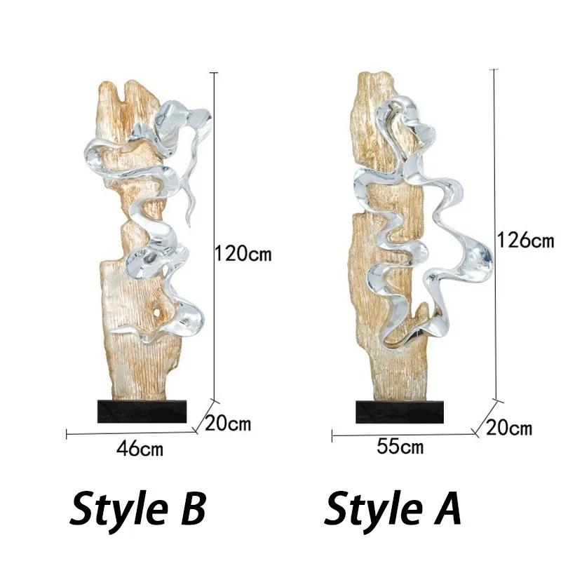 Creative Luxury Sculptures Resin Modern Statues Aesthetic Groot Creative Art Large Ornaments Decorative Statues Hotel Decoration