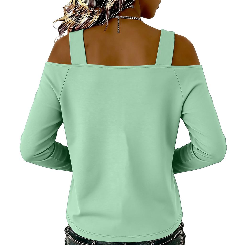 Women's Color Casual Fashion Loose Cotton Linen Lace Splicing Round Neck Shirt Top