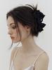 Kindababy Double Black Ribbon Hair Claw