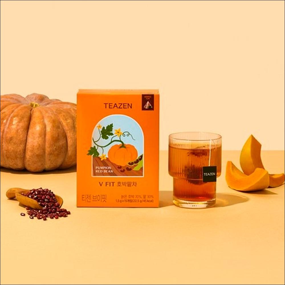 TEAZEN V FIT PUMKIN RED BEAN TEA (1.5g x 15 pcs)