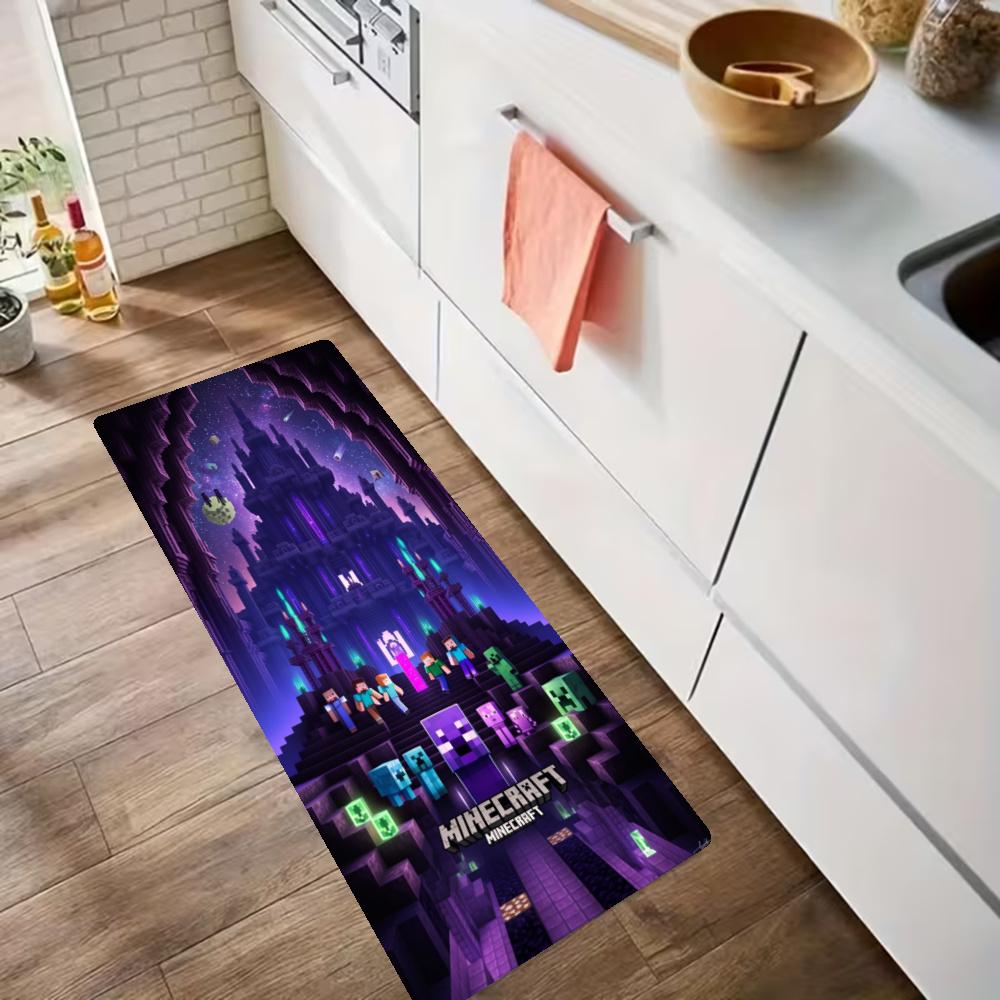 Minecraft Kitchen Carpet Nonslip Floor Mat Ideal For Indoor And Outdoor Entryway Door Mat Laundry Room Bathroom Foot Mat