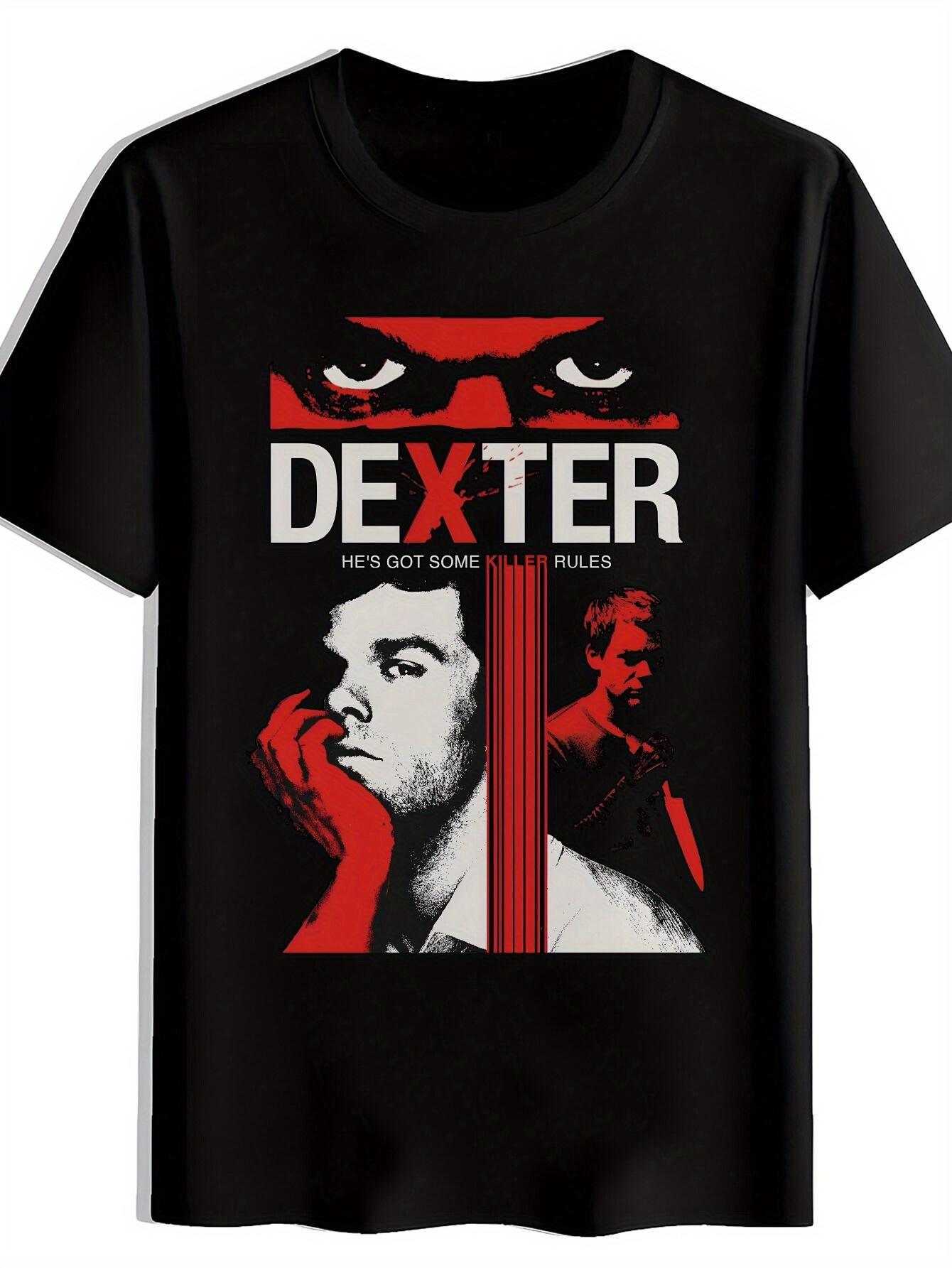 T-shirt Red Eyes Dexter Print XS
