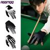 1Pair Breathable Billiard Gloves - Quick-Dry 3-Finger Snooker Pool Glove, Left/Right Hand, Adjustable Sizes For Men & Women