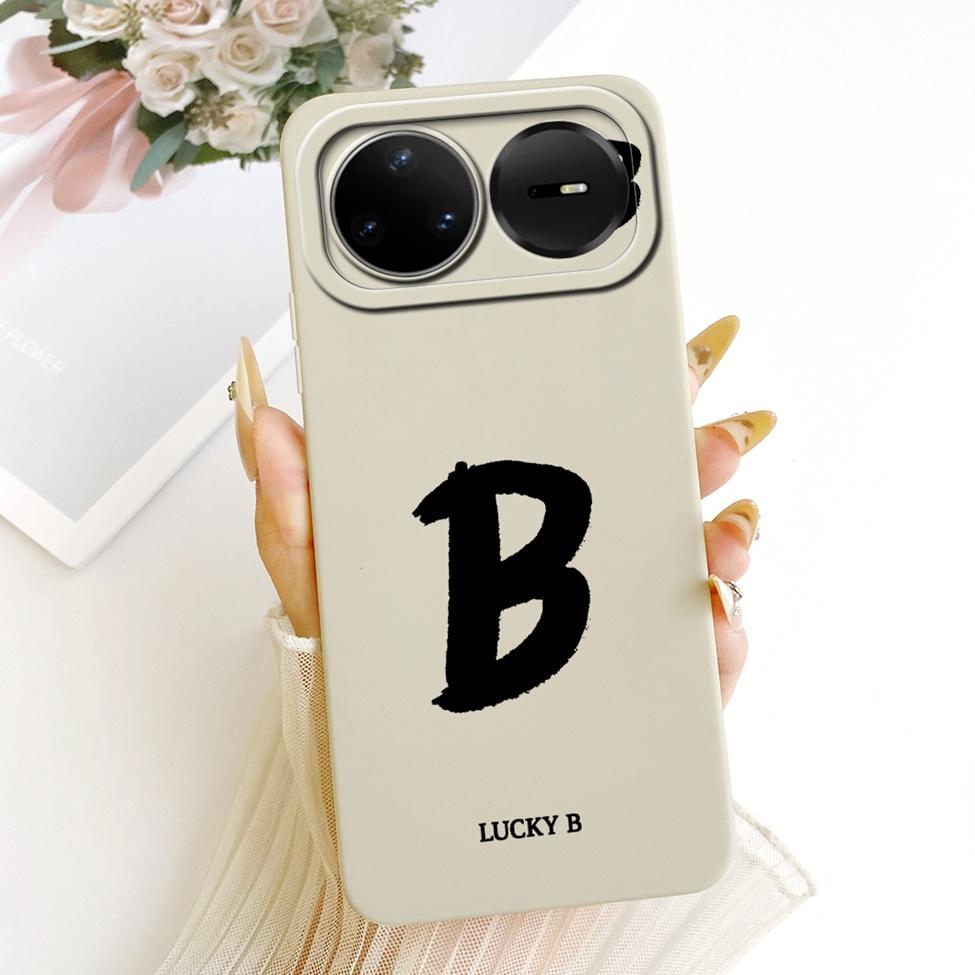 For Huawei Nova 15 Pro Case Cover Aesthetic Luxury A-Z Letters Cool Crown Silicone Phone Case For Huawei Nova 15Pro KLE-AL00U