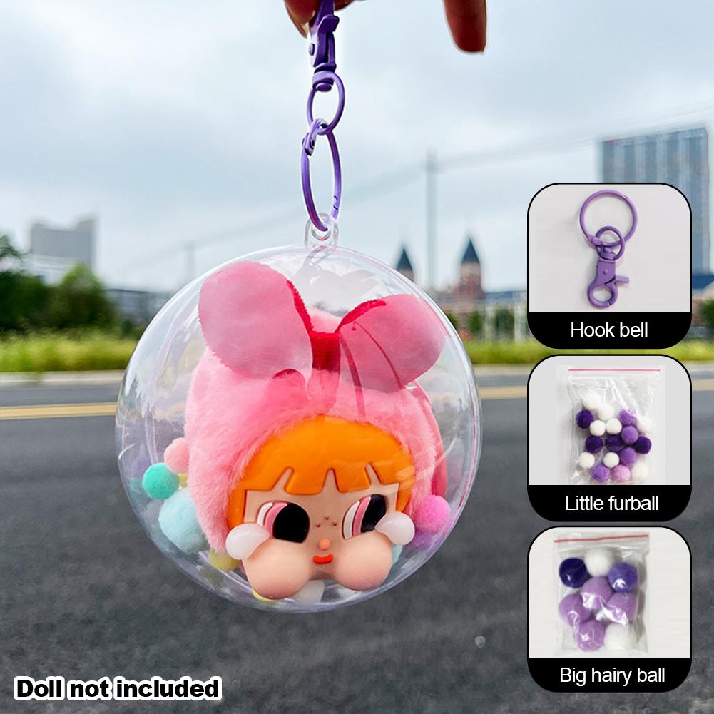 

Акриловый полый рождественский шар своими руками прозрачные шарики наполняемые безделушки елочные подвесные украшения для дома подарки для вечеринки декор 1 фиолетовый