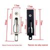 304 Stainless Steel Adjustable Lock Hook for Sliding Door & Window - Single/Double Lock Point Accessory