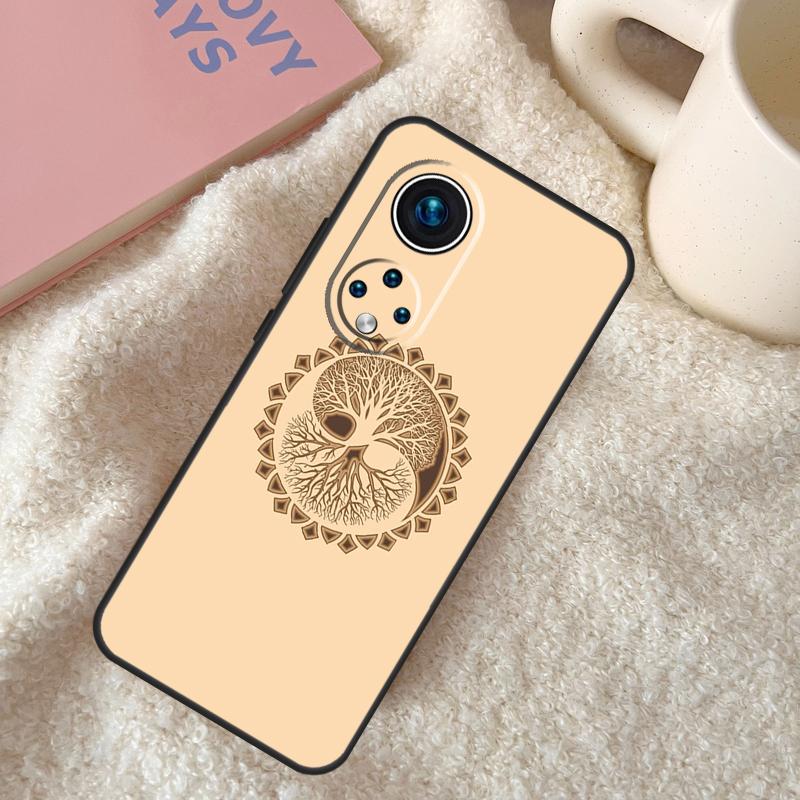 Tree of Life Yin Yang Case For Honor X9a X8a X8b X9b X9c X8 X9 50 70 90 Lite Honor 200 Pro Magic 7 5 6 Lite Coque