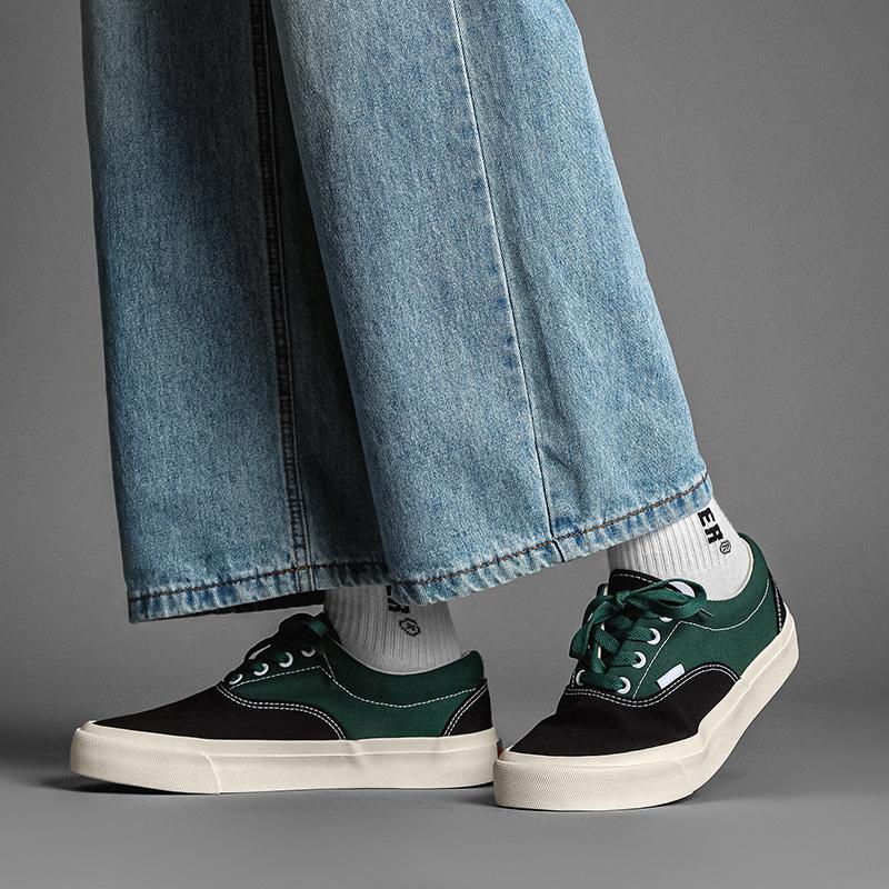 Niche Guochao Nové plátěné boty Pánský trend Prodyšné ležérní látkové boty Trend Všestranné plátěnky Nízké tenisky Letní boty pro páry