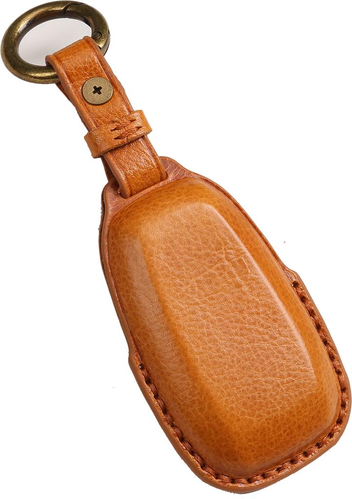 smasol Smart Key Case, Subaru New Forester Levog Impreza Key Case, Genuine Leather, 3