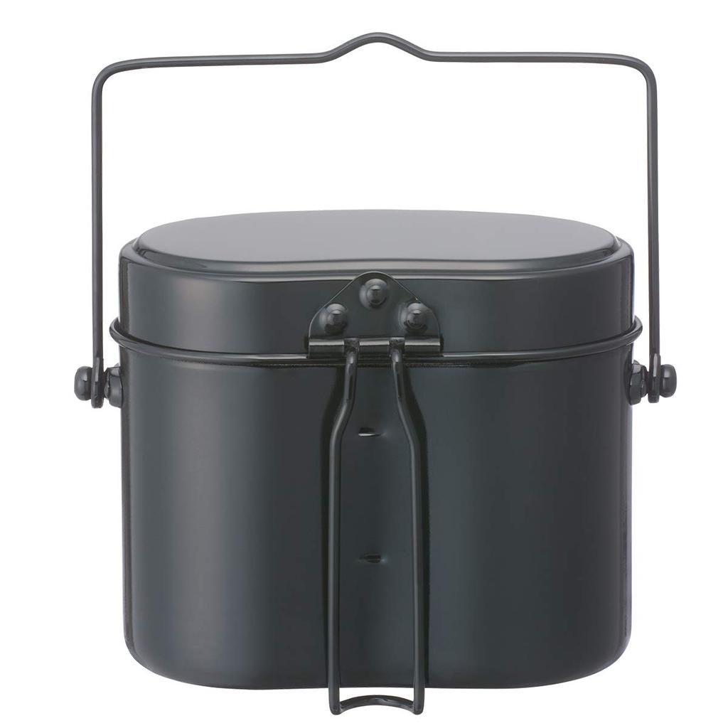 LOGOS Rice Cooker with Frying Emergency Black Handle, Pot, Pan, Outdoor, Use,