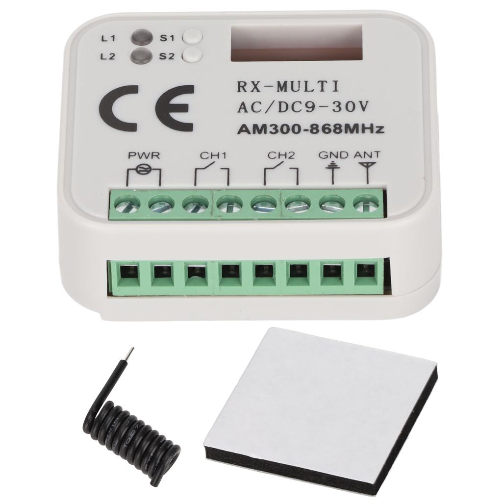 2 Way Remote Control Switch Module Universal Smart Wireless 300 To 868MHz Multifrequency Remote