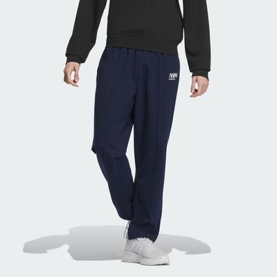 Verbiage Doubleknit Pants Knitted Sweatpants Men's College Navy JE3647