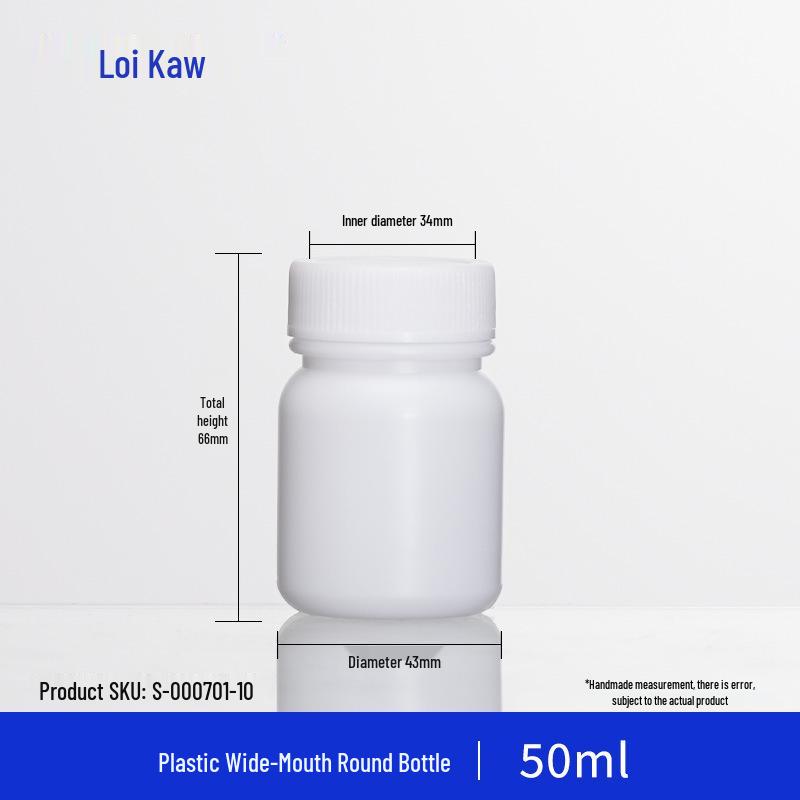Leigu Black HDPE Wide-Mouth Reagent Dispensing Bottle