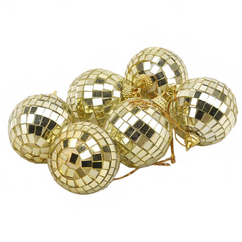 3/5/7Cm Reflektierende Glas Rotierende Spiegelkugel Für Disco DJ Spiegelreflexion Glaskugel Licht Für Weihnachtsfeier Neu