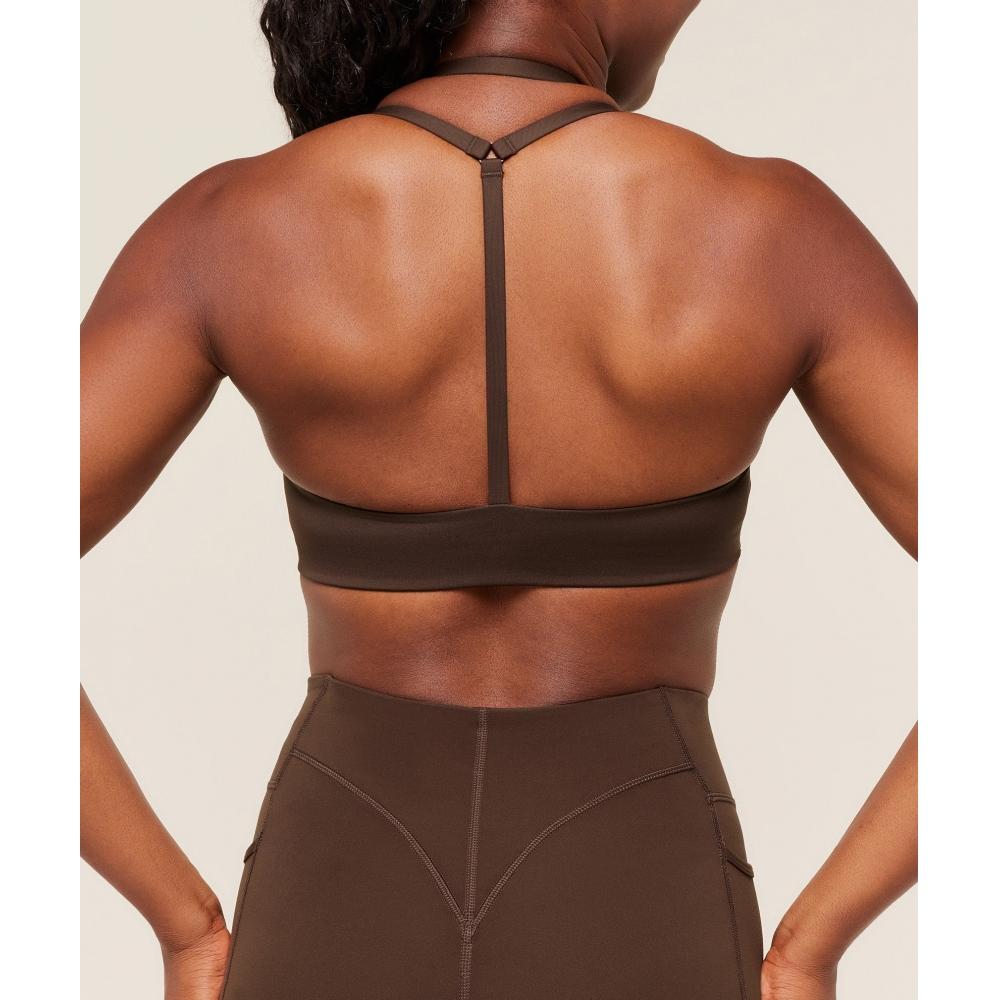 Gymshark Reps T Back sporTs Bra Archive Brown B3b3d Nby8