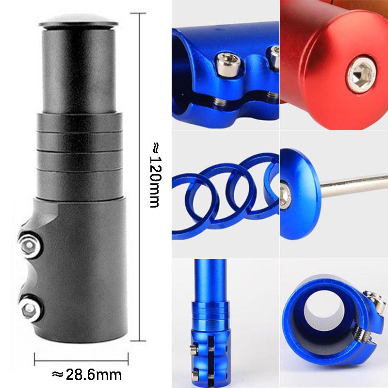 Mountain Bike Front Fork Tube Booster Extender Handle Vertical Booster Aluminum Alloy High Quality Bicycle Heighten Stem
