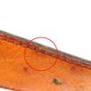 Very Good HERMES Belt H Logo Buckle, Ostrich Leather Brown Ostrich Women Used