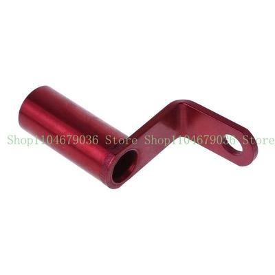 652F Motorcycle Rearview Mirror Mount Extender Bracket Clamp Cellphone Holder Lever