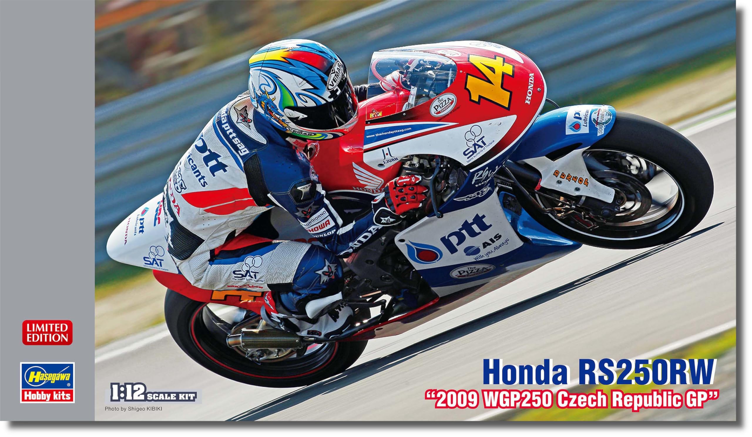 

Hasegawa Honda RS250RW 2009 WGP250 Пластиковая модель 21757 1/12