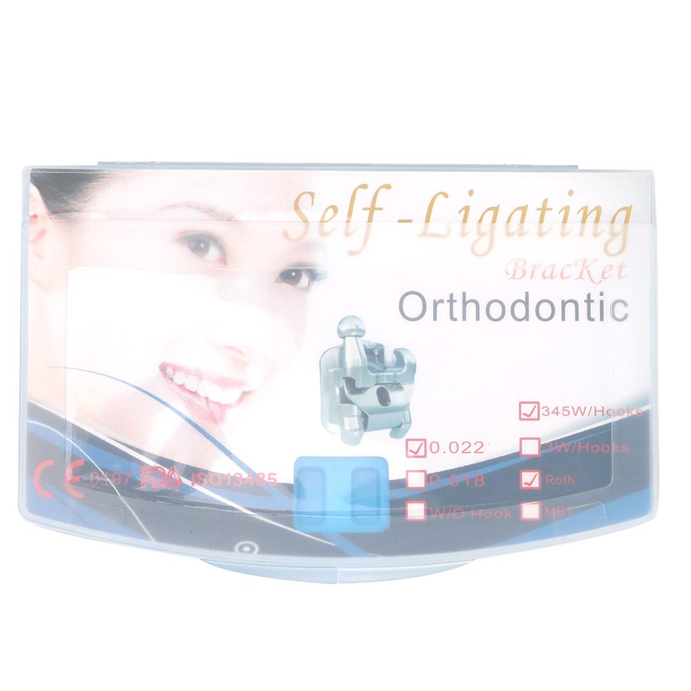 21 Pcs Dental Orthodontic Active Self Ligating Brackets Roth 0.022  Hook 3 4 5