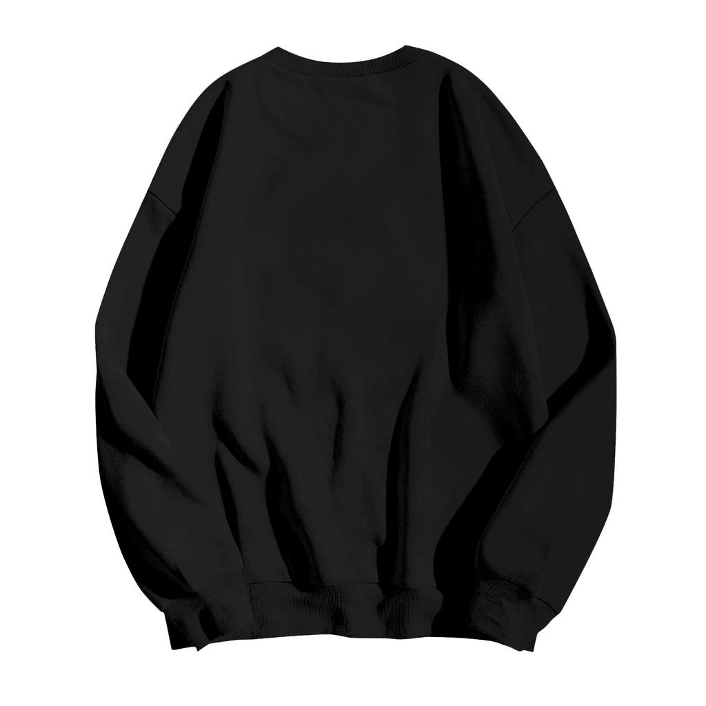 Unisex Fashion Women's Fashion Long Sleeve Loose Printed Round Neck Sweatshirt Tops