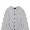 Polo Ralph Lauren Einfarbiger V-Ausschnitt Langarm Pullover Herren Pullover Grau MNPOSWE16810319-D86