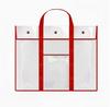 Handheld PVC Document Poster Bag Waterproof Art Drawing Paper Storage Organizer For Art Supplies